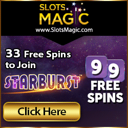 99 Free Spins at Slots Magic Logo