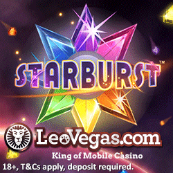 Starburst Festival at Leo Vegas Casino