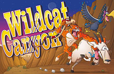 Wildcat Canyon Slot Logo