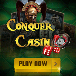 10 Free Spins on CasinoMeister at Conquer Casino