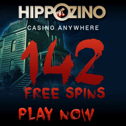 142 Free Spins on Psycho Slot at Hippozino Casino