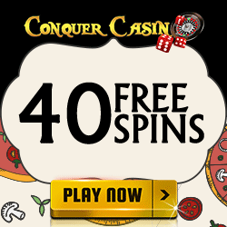 40 Free Spins on Pizza Price Slot at Conquer Casino