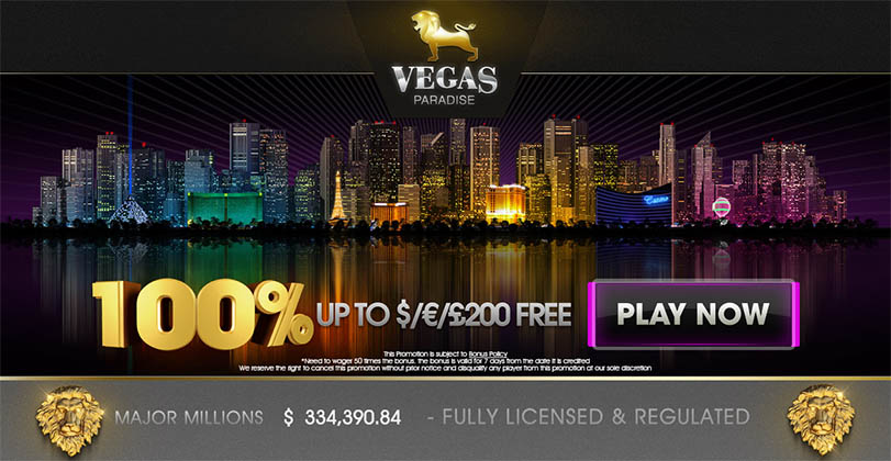 Vegas Paradise Casino Welcome Bonus