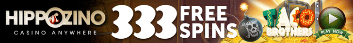 333 Free Spins on Taco Brothers Slot at Hippozino Casino