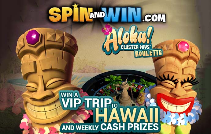 Spinandwin Aloha NetEnt Promotion