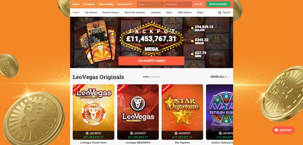 leovegas casino review by yourfreespins